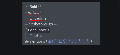 Discord Text Formatting Bold Color Italic Strikethrough Get Pixie Trends