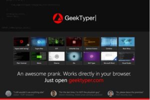 How To Download GeekTyper App On Windows