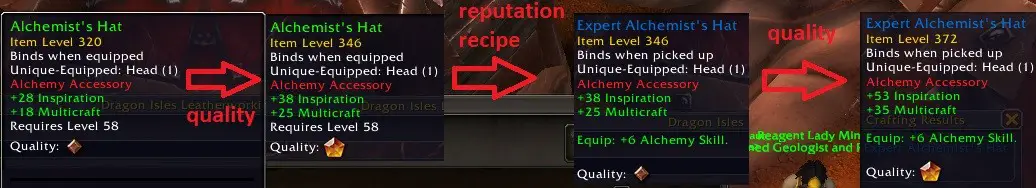 Cooking in the World of Warcraft Dragonfly