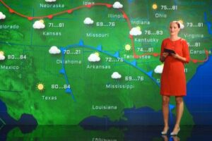 Hottest Female Weather Reporters