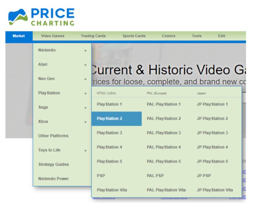 PriceCharting Gaming Platform